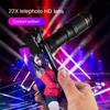 32x 22x Профессиональный Телескоп Монокль HD Зум Линза для Телефона Камера Телефото С Штативом Металлический Телескоп Для Туризма