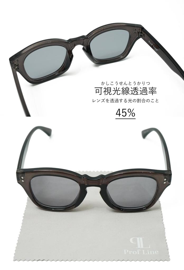 Clear Black and Blue Boston for Men and Large Thick Cell [Prof Line] Sunglasses, Style, Full-Rim, Women, Non-Prescription, Non-Prescription, Colored,