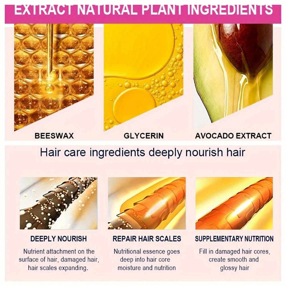 Hair Wax Stick Hair Pomade Stick Long-Lasting Styling Wax Stick Hair Wax Stick Smoothing & Slick Stick for Hair Wigs