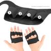 Набор на четыре пальца, Защита ладони, Фитнес со штангой, Тренировка становой тяги, Помощь, Перчатки с полупальцами, Спорт из искусственной коровьей кожи, Защита ладони