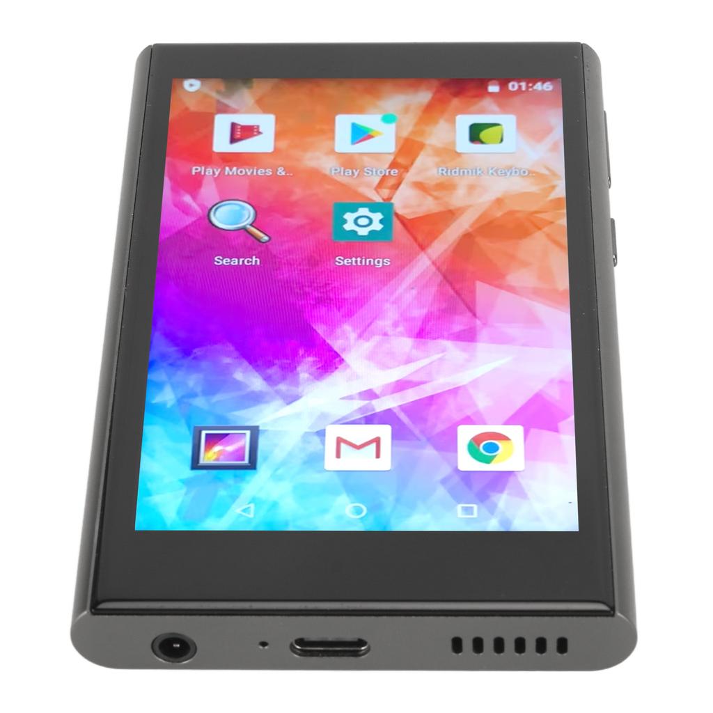 MP4-плеер Многофункциональный 4,0-дюймовый IPS HD сенсорный экран Lossless HiFi музыкальный плеер с Bluetooth и