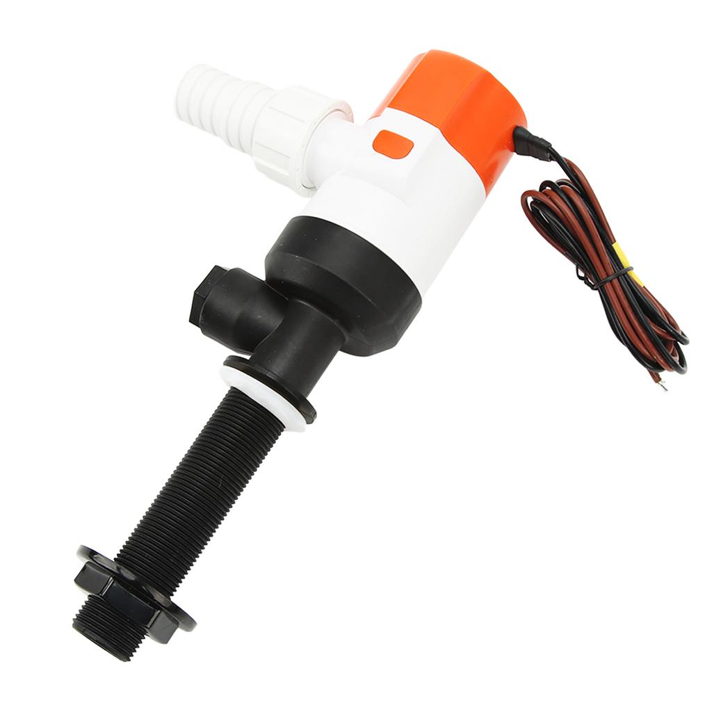 Насос аэрации для садка DC 12V SFBP1 G1100 13C 1100 галлонов в час 3 м подъем Спасатель рыбы Погружной аэратор