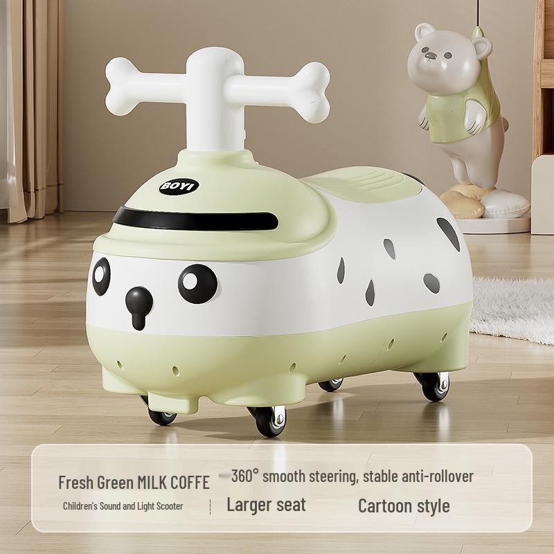 Универсальный детский планер против опрокидывания: Бесшумный детский твист-баланс-кар, идеальный подарок для малышей 1-3 лет