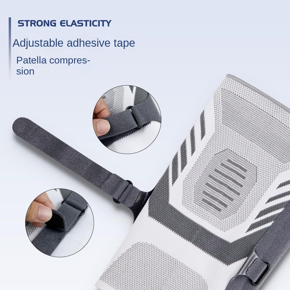 1 шт. спортивные компрессионные наколенники для спортзала, мужчин и женщин, эластичные наколенники с подпоркой, фитнес, волейбол, ортопедические наколенники