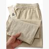 Men S Loose Straight Leg Casual Trousers Chinese Style