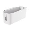 Bedside Storage Basket Hook Hanging Storage Box Rail Organization Shelf for Dormitory Office Living