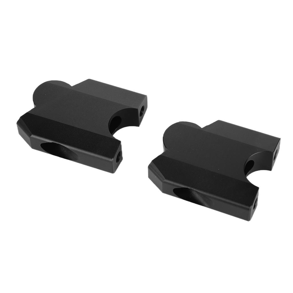 2pcs HandleBar Riser Mount Clamp Aluminum Alloy Replacement for XT1200 Super Tenere 2010‑2014
