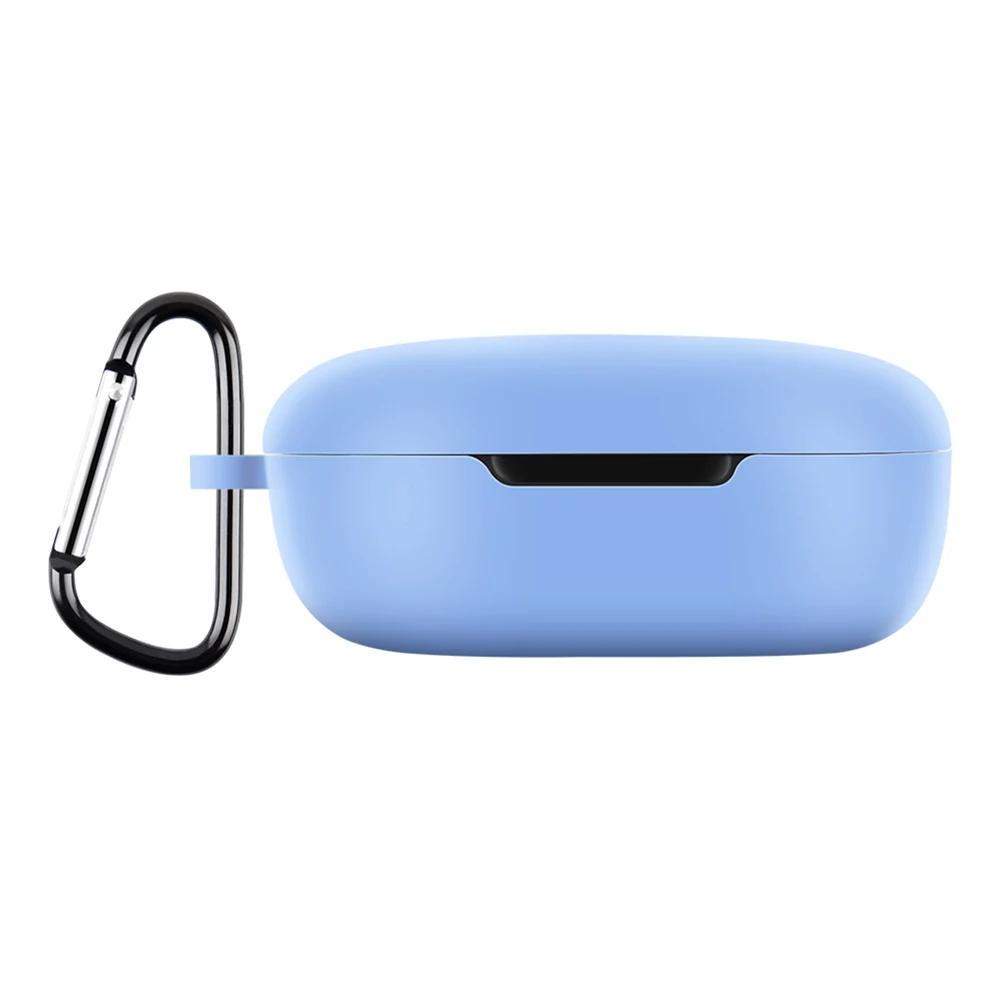 Портативный силиконовый чехол для наушников с карабином, аксессуары для Redmi Buds 4 Lite, пылезащитный защитный рукав