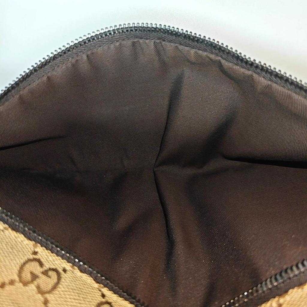 [Pre-Owned] Logo Zipper Canvas Waist Bag - Excellent #1NNX5BV