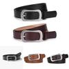 Стильный ретро черный ремень из искусственной кожи для женщин с уникальной пряжкой в японском стиле