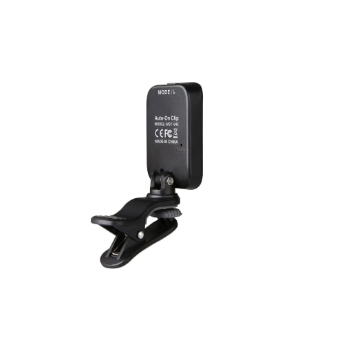 Cherub Rechargeable Clip-on Tuner, USB Type-C Charging, Easy-to-Read Display, Multiple Tuning Modes (Ukulele and Bass), Compact Size, CPS Tuning, Auto