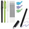 Blue Gel Pens Disappear Magic Pen Kit Invisible Ink Automatic Fade Pen Disappearing Refill