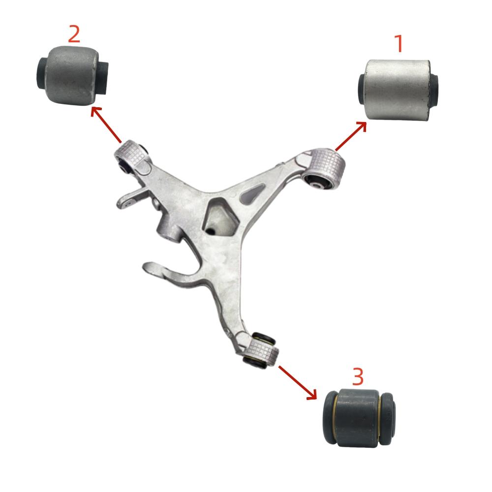 Rear lower control arm rubber sleeve and rear lower suspension liner are suitable for Jaguar XF X250 XJ X350 XK X150 S-TYPE