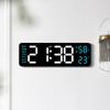 Electronic Clock, Simple Multi-function Clock, Rectangular Large Font Alarm Clock, Hanging or Standing Clock