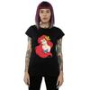 Disney Womens/Ladies The Little Mermaid Close Up Cotton T-Shirt