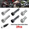 2x Motorcycle Can DB Killer Silencer Noise Sound Eliminator Exhaust Adjustable Muffler Silencer Iron 35mm/42mm/45mm/48mm/60mm