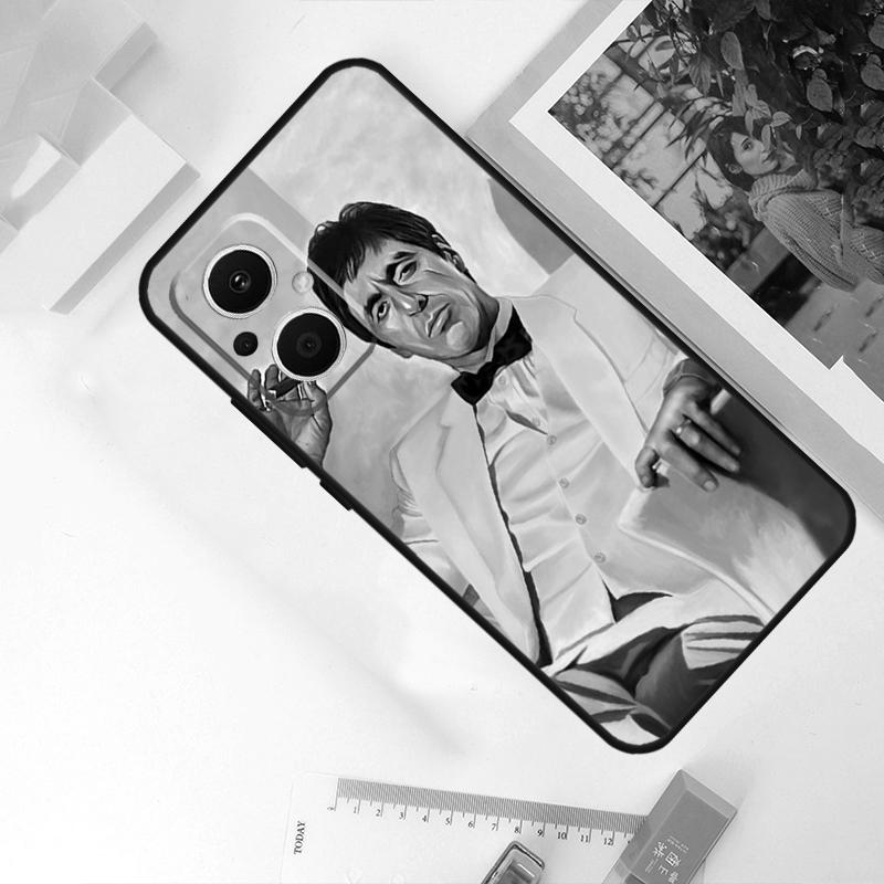Кейс с Аль Пачино из «Лица со шрамом» для OPPO Reno 11F 4Z 5Z 8T 10 Pro 4 6 7 8 5 Lite Чехол для OPPO Find X6 Pro X2 X3 X5 Lite
