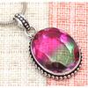 Tourmaline Set Gemstone Gift Wedding Party Bi-Color Pendant,Earring,Ring