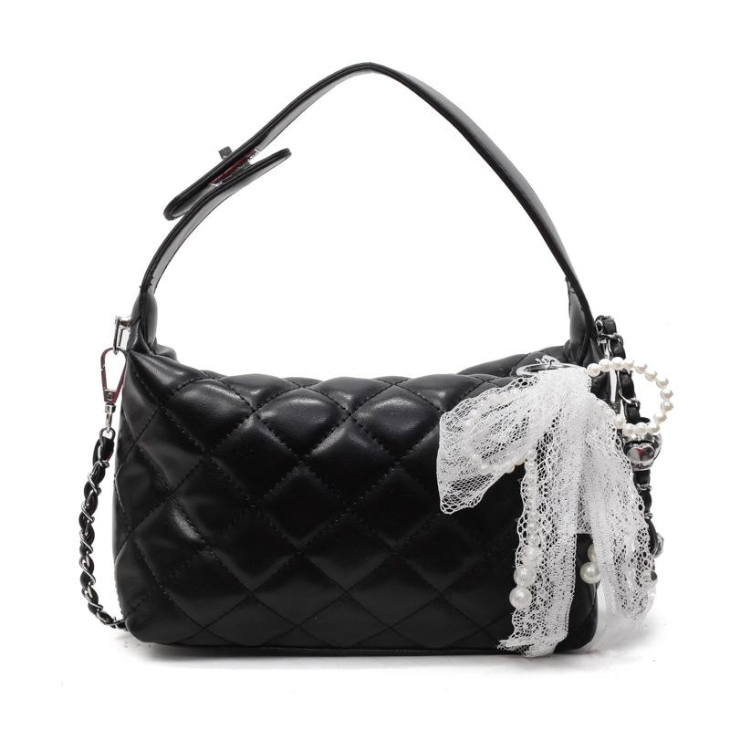 Популярная оптовая высококачественная темпераментная портативная сумка-подушка с легким ароматом, женская универсальная сумка-мессенджер с бриллиантовой цепочкой класса люкс