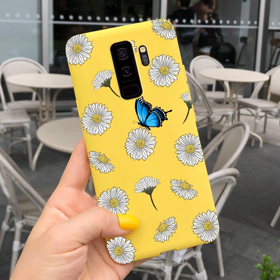 Чехол для Samsung Galaxy S9 Plus S9+ G965F Милый Конфетный Расписной Fundas Матовый Чехол для Samsung S9 S9+ S 9 Plus Чехол для Телефона Мягкие Сумки
