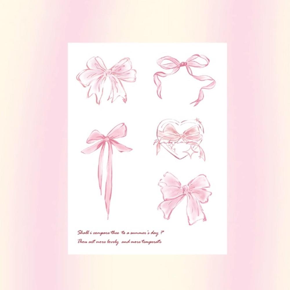 Девушка Красочная Бабочка Тату Наклейка Водонепроницаемая Нишевая Наклейка Тату Длинное Тату Натуральное Стойкое C5B0