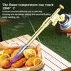 Газовая горелка с удлиненной медной трубкой 1300℃, горелка для BBQ, медно-алюминиевый инструмент для пайки, горелка на сжиженном пропане