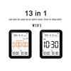 WiFi Тестер качества воздуха 13-в-1 CO2 TVOC PM2.5 PM1.0 PM10 Температура Влажность Будильник Таймер - Домашний Мониторинг Качества Воздуха S