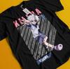 Футболка Киллуа Футболка Хисоки Футболка Хантер х Хантер Манга Стрип Футболка HXH Аниме Футболка Гона