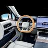 Чехол на руль из кожи Наппа Zeekr 001/007/X7, противоскользящий, полное покрытие, комплект из трех частей