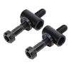 2PCS Bike Seatpost Fixed Screw M5x30mm Ti Alloy Bike Seatpost Fixed Bolts for Cycling DIY