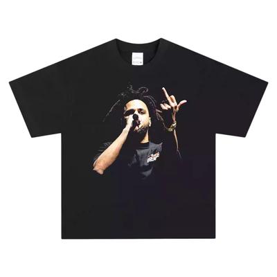 2026 J Cole Футболка Унисекс Лирик Хип-Хоп Графический Принт Круглый Вырез Чистый Хлопок Уличный Стиль Повседневные Топы Для Мужчин Женщин