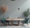 Elyptica - Modern LED Pendant Lamp for Dining Room, 100cm, Gold
