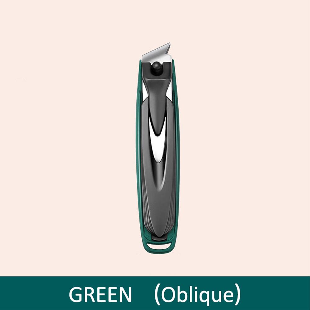 Xiaomi Stainless Steel Anti-Scatter Nail Clipper for Home Manicure and Pedicure, with Built-in Nail File and Clippings Catcher Design