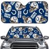 Индивидуальная солнцезащитная шторка на лобовое стекло автомобиля Indianapolis Colts для защиты от жары и солнца