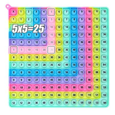 Практика умножения Математические игры, 12x12 Таблица умножения Обучающие настольные игры, Математические обучающие игрушки Канцелярские подарки