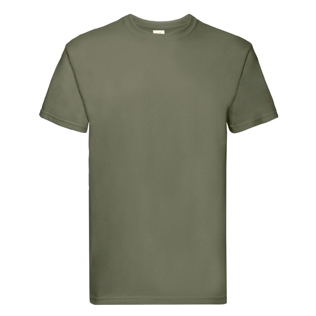 FRUIT OF THE LOOM Mens Super Premium T-Shirt