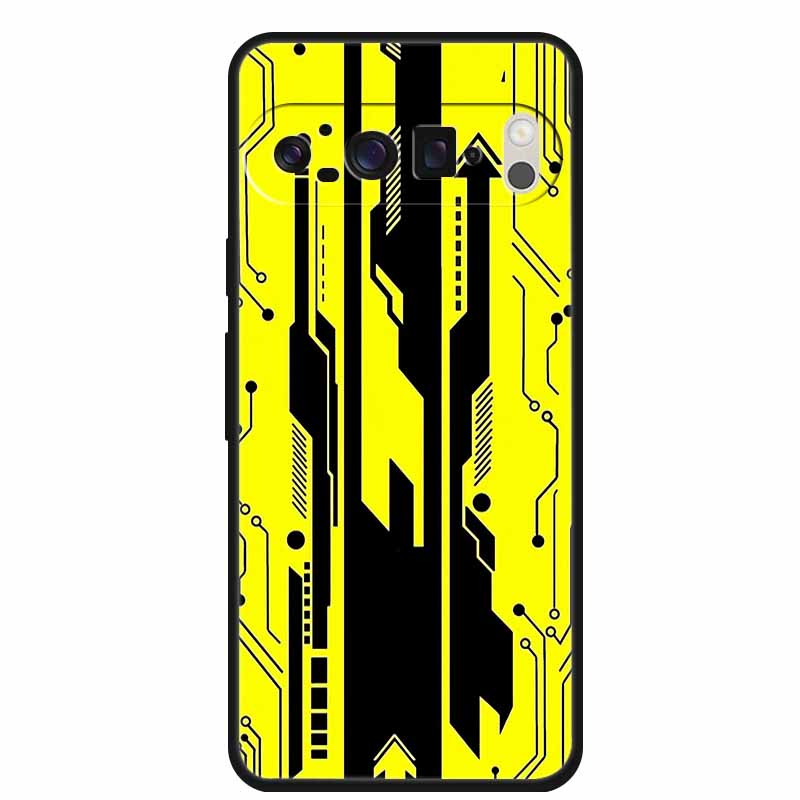 Чехол для Google Pixel 9 Pro XL 5G Роскошный Мягкий Силиконовый ТПУ Чехлы для Телефона для Google Pixel9 GGX8B Ударопрочный Бампер Новый Funda