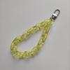 Phone Finger Strap Chain,Acrylic Mobile Accessories Straps Chain Wrist Keychain Strap Finger Bracelet Chain