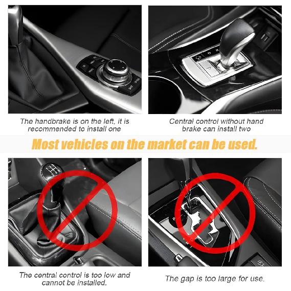 2 упаковки органайзера для заполнения зазоров в сиденьях автомобиля, многофункциональный ящик для хранения зазоров в сиденьях с подстаканником, дополнительные боковые сумки на консоли с автомобильным зарядным устройством USB, автомобиль