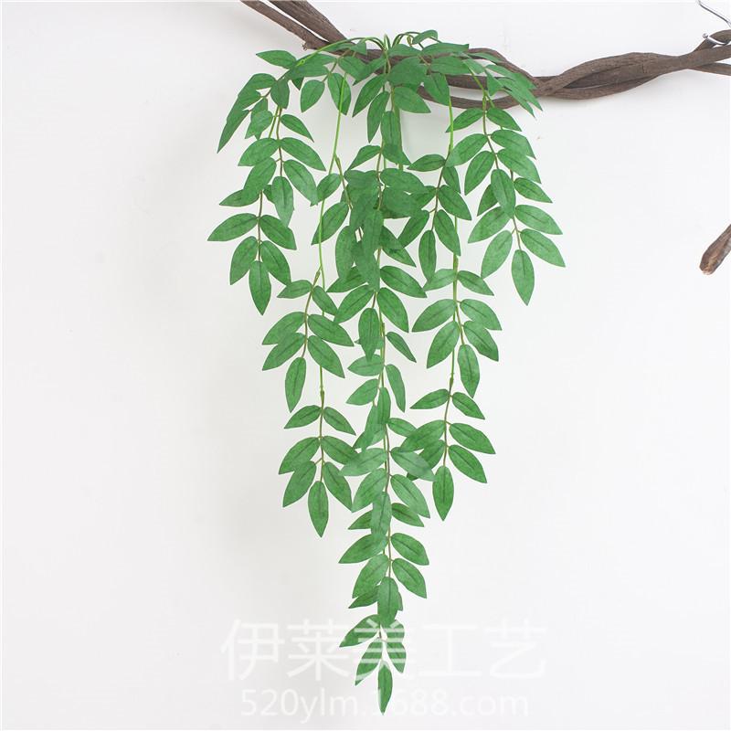 Forest Theme Artificial Plant Wall Decorative With Hanging Vines For Home Events