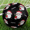 Custom Name Christmas Santa Claus Theme Size 5 Soccer Ball, Suitable for Both Indoor and Outdoor Matches, a Gift Suitable for Everyone.