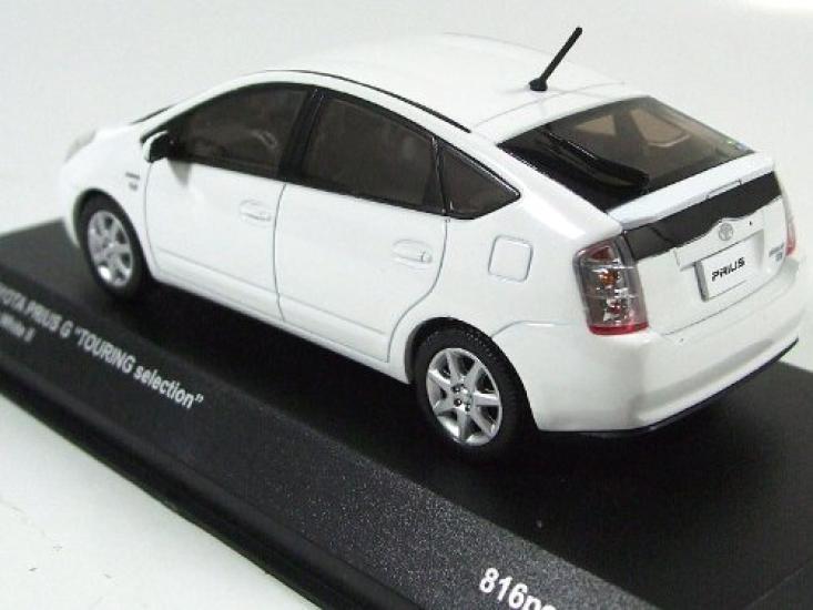 Kyosho Original Масштаб Toyota Prius G Touring Готовая модель 1/43 Выбор/Белый
