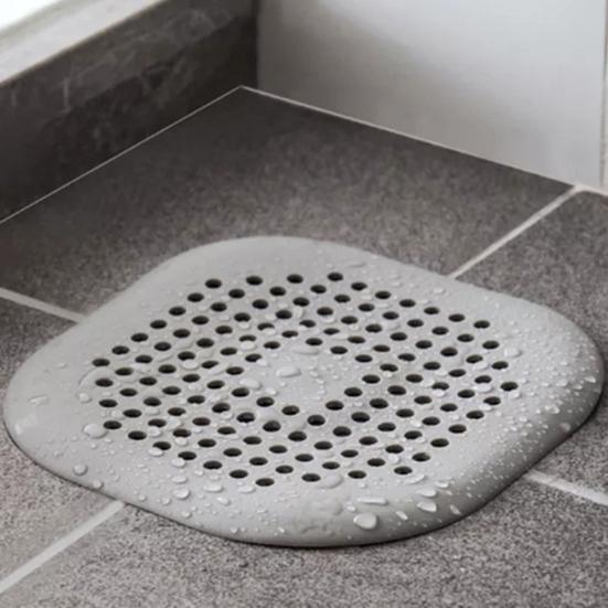 Floor Drain Cover Good Sealing Anti-clogging Suction-up Design Kitchen Floor Deodorant Pad Hair Stopper Bathroom Accessories