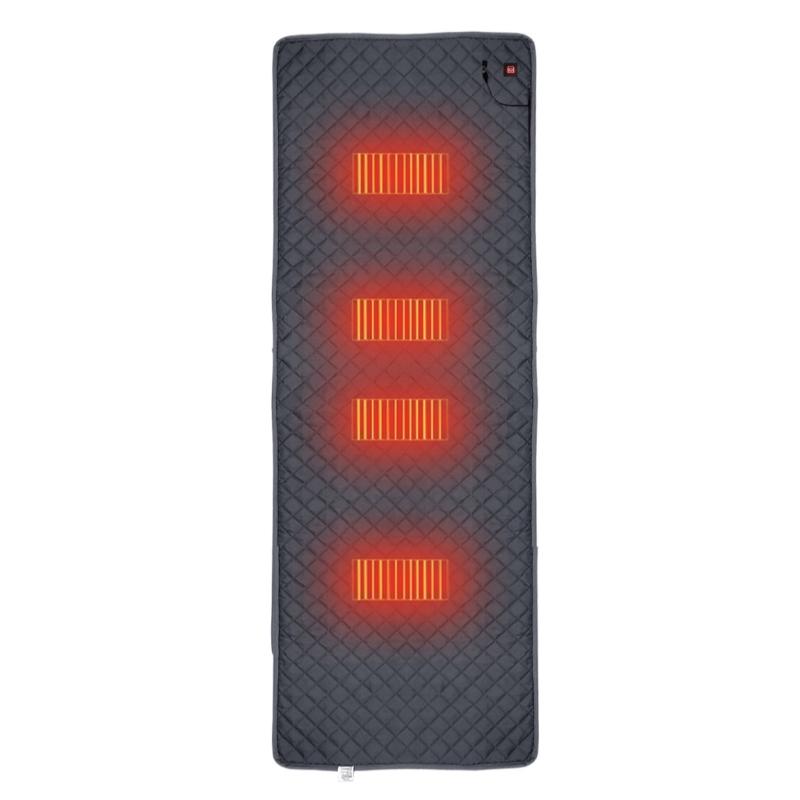 Походный нагреваемый коврик для спального мешка, USB-нагреваемое одеяло, вкладыш для спального мешка для дома, офиса, автокемпинга, рыбалки