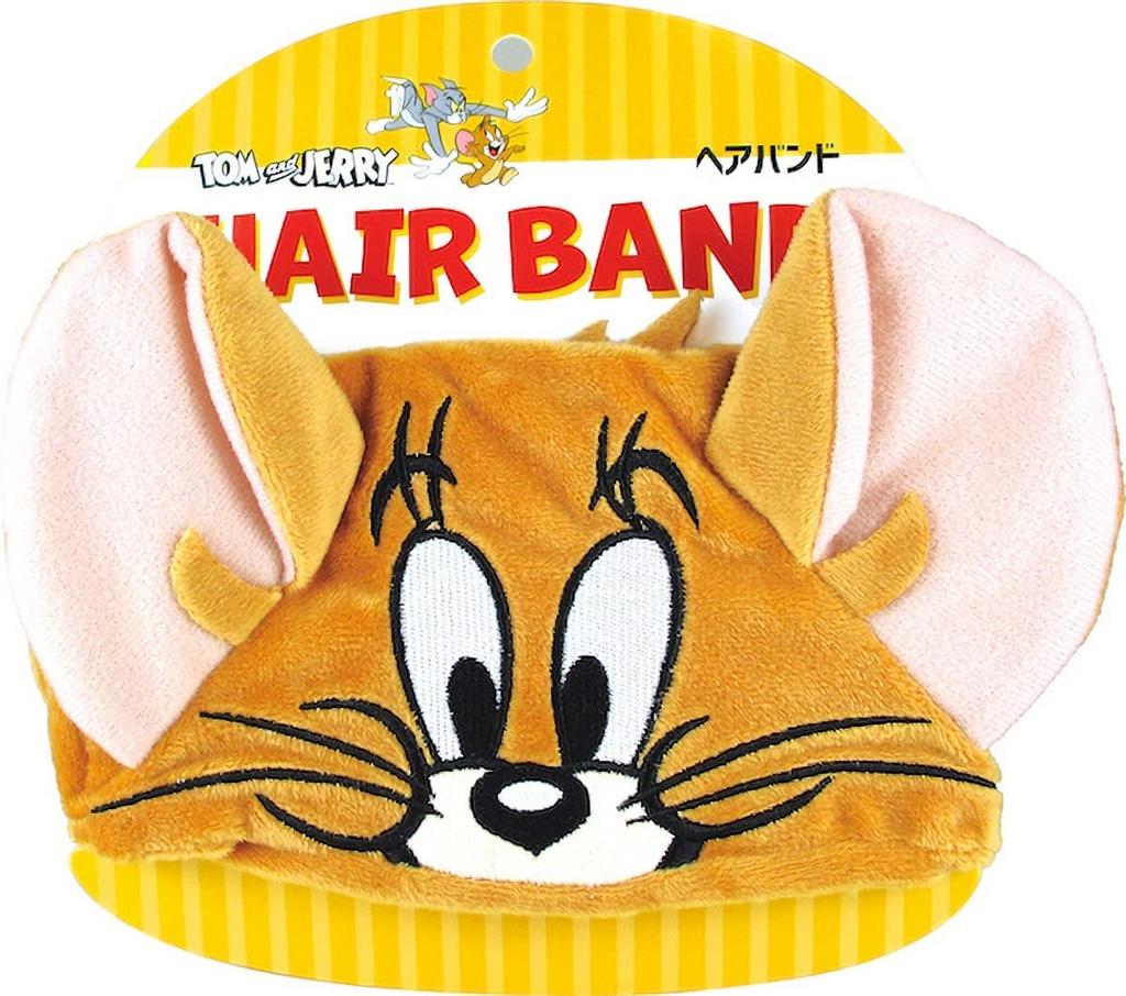 Тома и Джерри волосы волосы вода лицо ванна дамы [Набор 2] повязка, тюрбан, челка, макияж, поглощение, ванна, мягкий, пушистый, эластичный, полотенце, мытье, принадлежности,