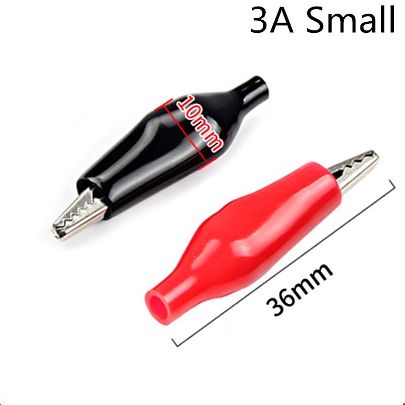 Электрические зажимы типа "крокодил" Зажимы для автомобильного аккумулятора Для автомобильного измерительного щупа Разъем-зажим "крокодил" Электрические инструменты для DIY