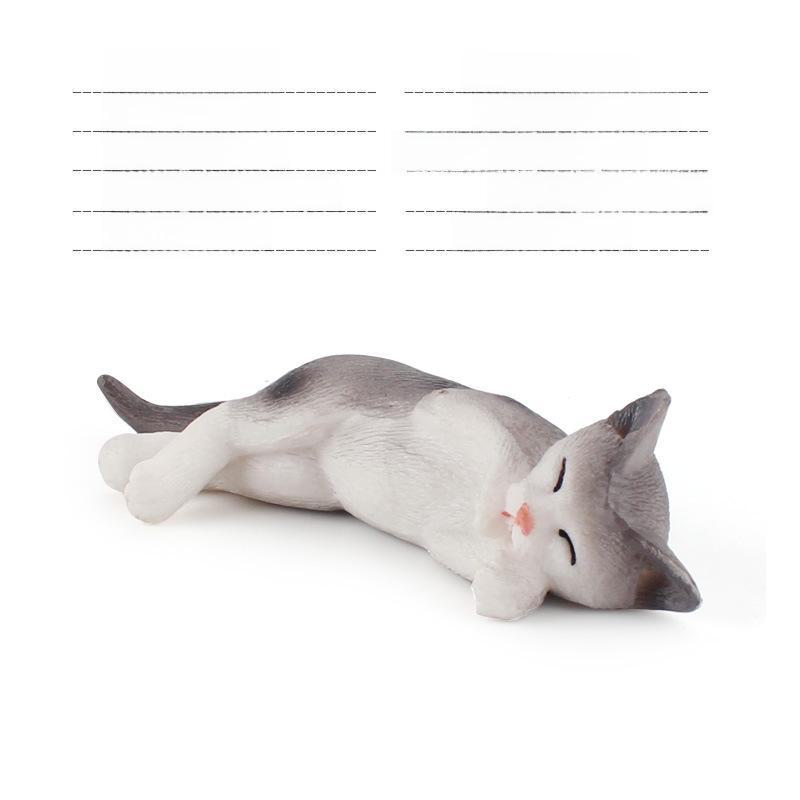 Детский набор игрушек «Черно-белый котенок» — китайские сельские украшения в виде кошечки