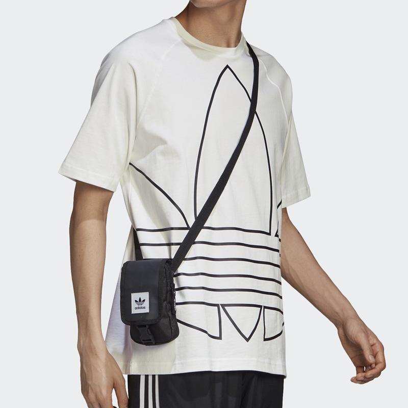 adidas Футболка Originals Trefoil BG TRF Out мужская спортивная белая GE6230