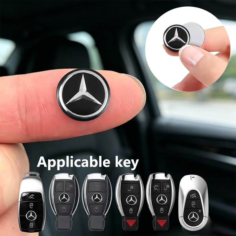 CQM1 Car Key Shell Sticker Car Key Remote Fob Decal For Mercedes Benz AMG A C E S Class W203 W220 W206 W205 W211 C260 Car Accessories