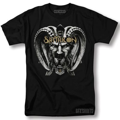 Футболка Satyricon Рок Мерч Тур Винтаж Графический Дизайн Футболка